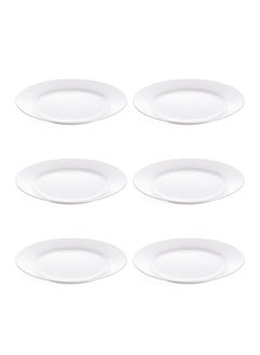 6-Piece Dinner Plates White 6x10inch - v1686839078/N45029917A_1