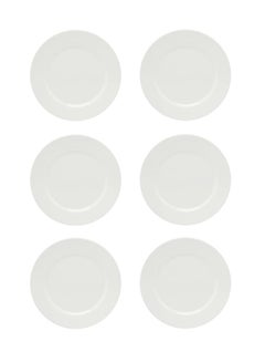 6-Piece Dinner Plates White 6x10inch - v1686839078/N45029917A_2