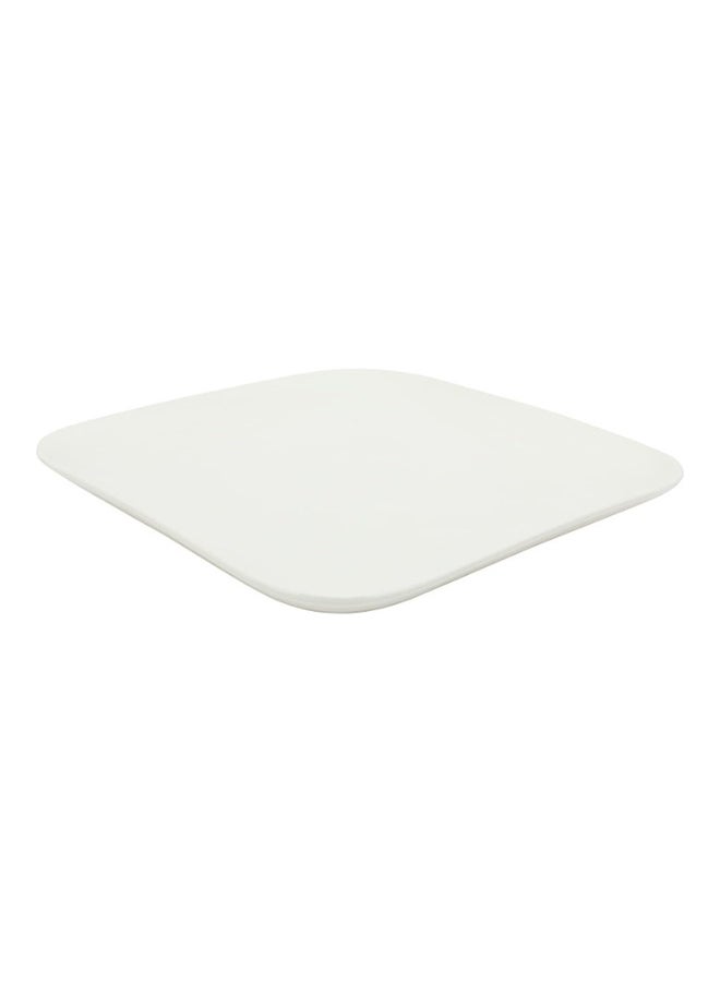 Dove 4-Piece Square Dinner Plates White 10inch  - Image 2