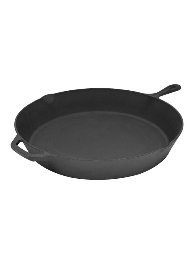 PROCILA Cast Iron Fry Pan Black 38cm - Image 1
