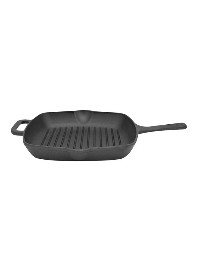 PROCILA Cast Iron Deep Frypan Black 26cm - Image 2