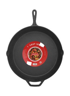 PROCILA Cast Iron Fry Pan Black 38cm  - Image 3