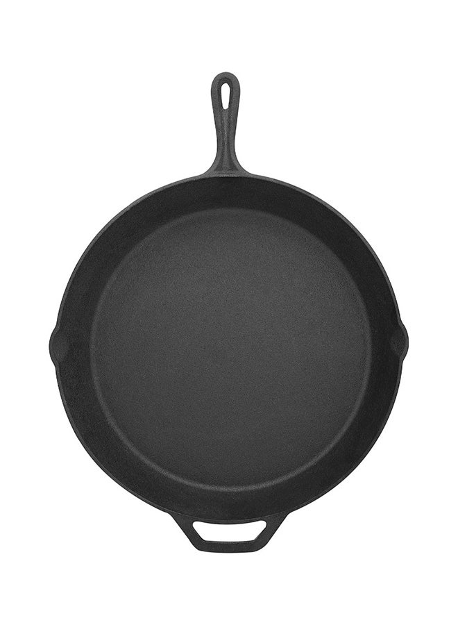 PROCILA Cast Iron Fry Pan Black 38cm - Image 4
