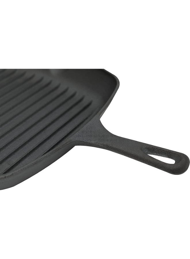 PROCILA Cast Iron Deep Frypan Black 26cm - Image 5