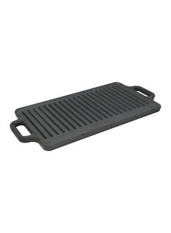 PROCILA Cast Iron BBQ Grill Black 50 × 2 × 23.5cm  - Image 1