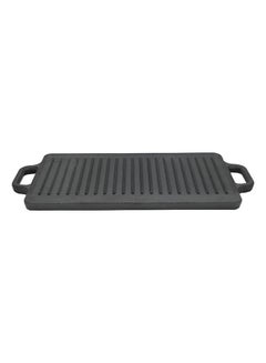 PROCILA Cast Iron BBQ Grill Black 50 × 2 × 23.5cm  - Image 2