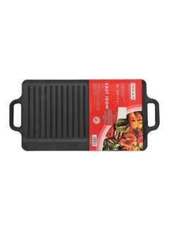 PROCILA Cast Iron BBQ Grill Black 50 × 2 × 23.5cm  - Image 5