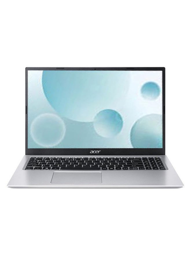 Acer A315-58-74GF Laptop With 15.6-inch FHD Display ,Core i7-1165G7 Processor/8GB RAM/512GB SSD/DOS(Without Windows)/ English/Arabic Pure Silver  - Image 1