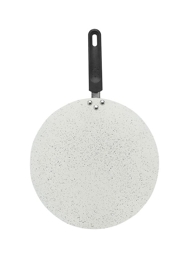 Trust Aluminium Flat Pan White 30cm - Image 3