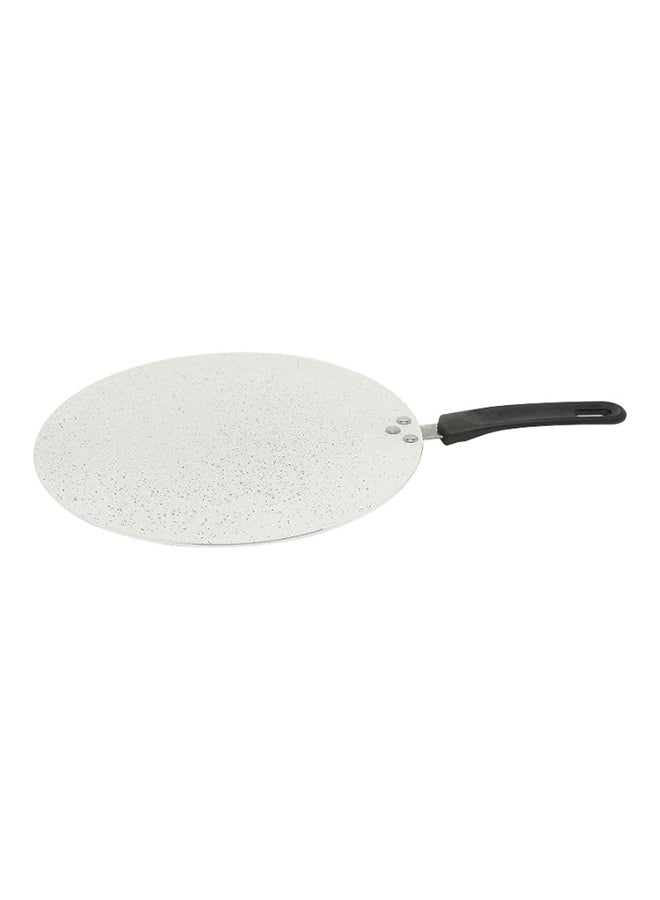 Trust Aluminium Flat Pan White 28cm  - Image 2