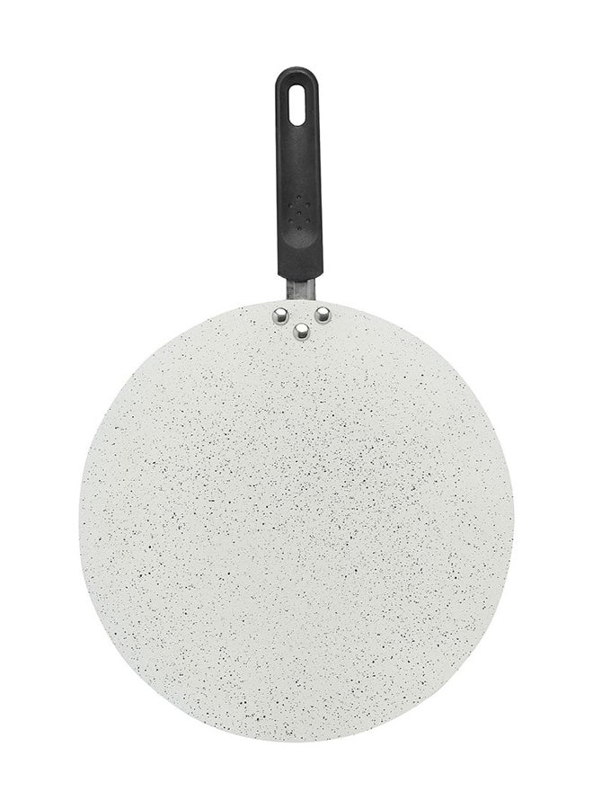 Trust Aluminium Flat Pan White 28cm  - Image 3