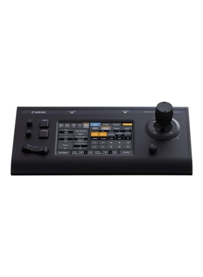 Canon - RC-IP100 Touchscreen PTZ Joystick Controller Black - Image 1