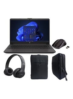 250 G9 15.6 inch FHD Display Laptop,Intel Core i3-1215U 12th Gen processor|8GB DDR4-3200 MHz RAM|256 PCIe NVMe SSD|Intel UHD Graphics|Windows10 Free Laptop Bag + Wireless Mouse + Black BT Headset English Black