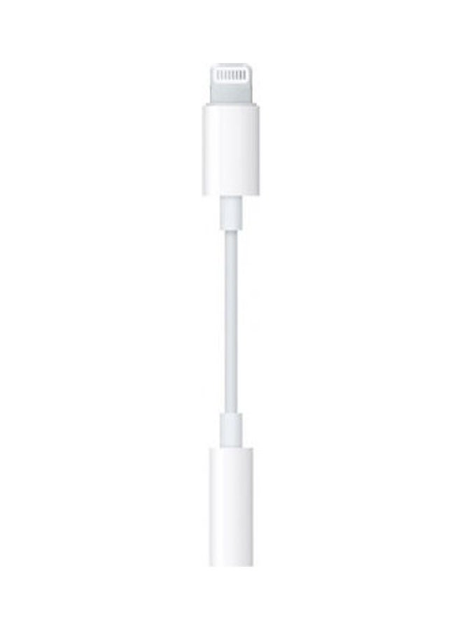 Apple Apple Lightning to 3.5mm Headphone Jack Adapter white
