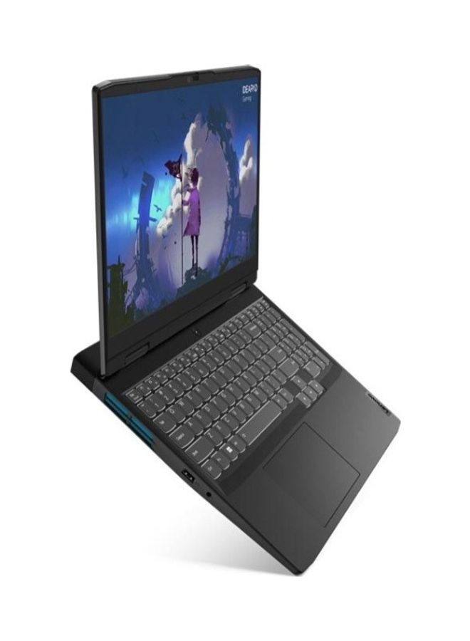 Lenovo - IdeaPad Gaming 3 Laptop With 15.6-inch Full HD IPS Display, Core i7-12650H Processor/16GB RAM/512GB SSD M.2/DOS(Without Windows)/4GB NVIDIA GeForce RTX 3050 Graphics English/Arabic Onyx Grey - Image 1