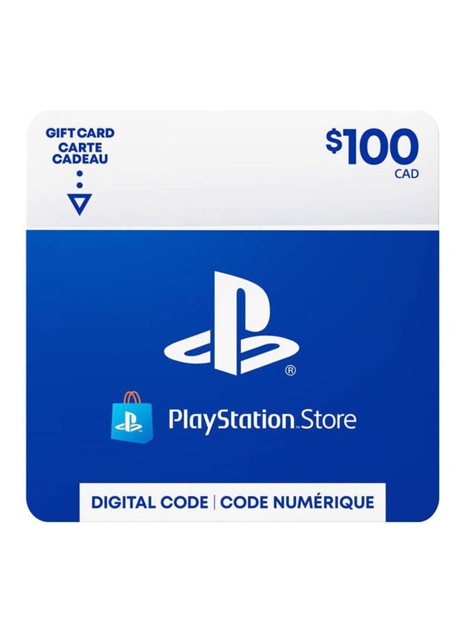 Sony Playstation Canada 100 USD Gift Card 