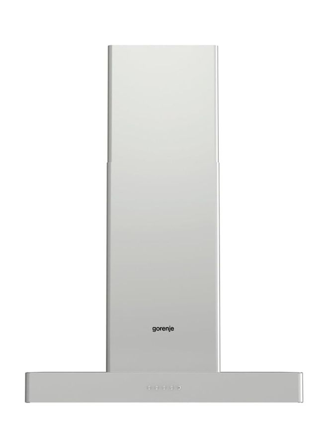 Gorenje - T- Shape Hood 60 Cm, Air Extraction 298 M³/H, 3 Speed Level, Mechanical Control, PWHT628EX Silver - Image 1