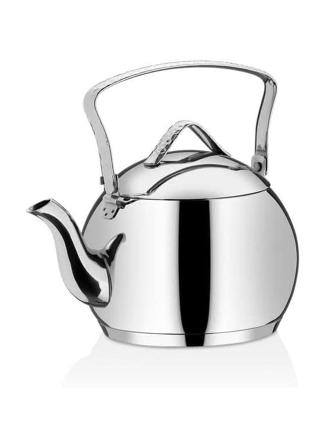 كوركماز - غلاية شاي تومبيك فضي - Image 1