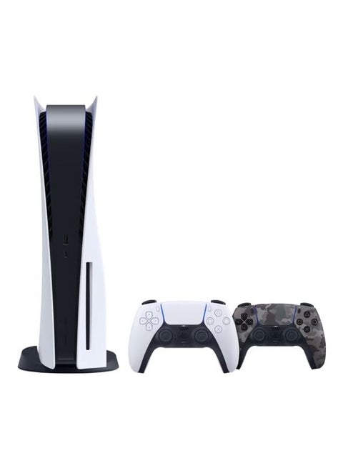PlayStation 5 Disc Console With Extra Camouflage Controller