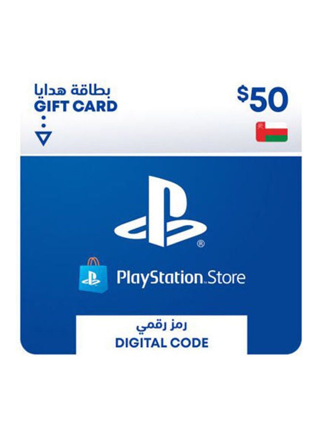 Sony Playstation Oman 50 USD Gift Card 