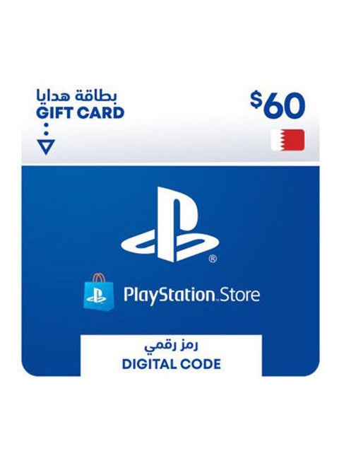 Playstation Bahrain 60 USD Gift Card