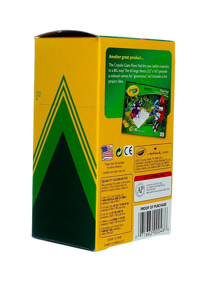 كرايولا أقلام تلوين 48 قطعة - غير قابلة للتثبيت - Image 5