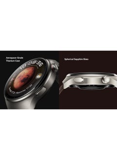 HUAWEI WATCH 4 Smartwatch, 3D Curved Glass, Health At A Glance, eSIM Cellular Calling, Fresh-New Activity Rings, 14-Day Battery Life, ECG Analysis, Compatible With Andriod And Ios Black  - Image 5