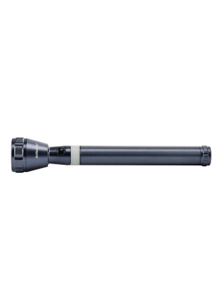 Rechargeable LED Torch with 15KM Long Range Coverage  Hyper Bright Light with 4 Hours of Continuous Working  Water Resistant Device with Unbreakable Glass SLT-382N Grey 37.5cm - v1686926407/N51910840A_1