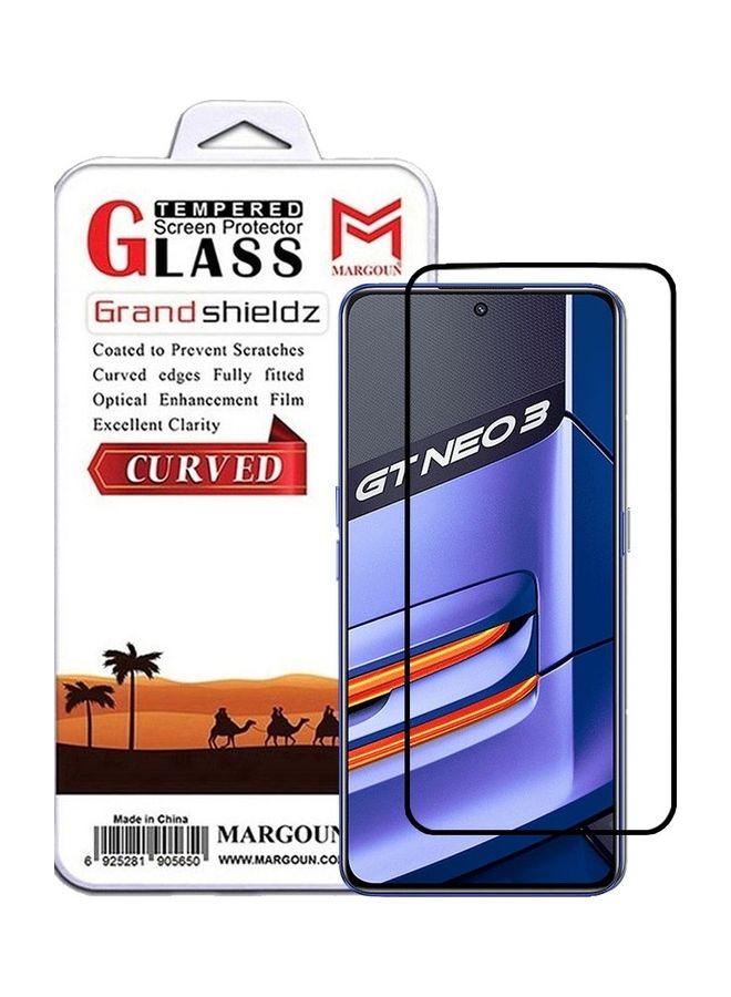 MARGOUN Realme GT Neo 3 150W Screen Protector Tempered Glass Full Glue Back Clear - Image 1