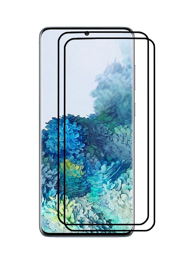 MARGOUN 2 Pack For Samsung Galaxy S20+ Screen Protector Tempered Glass Full Glue Back Clear - Image 2