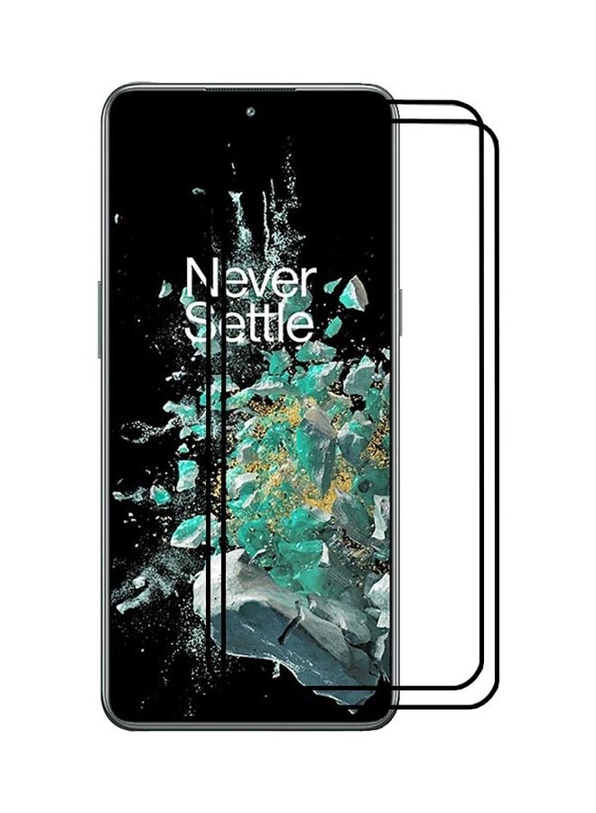 MARGOUN 2 Pack For OnePlus Ace Pro Screen Protector Tempered Glass Full Glue Back Clear  - Image 2