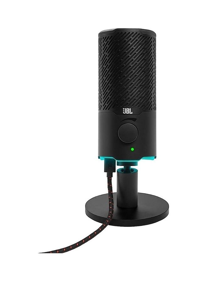 JBL - Quantum Stream Dual Pattern Premium USB Microphone For Streaming, Recording And Gaming 50036388948 Black - Image 1