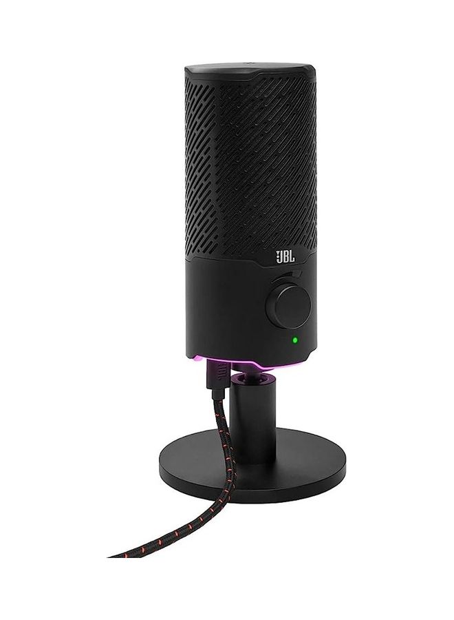 JBL - Quantum Stream Dual Pattern Premium USB Microphone For Streaming, Recording And Gaming 50036388948 Black - Image 1