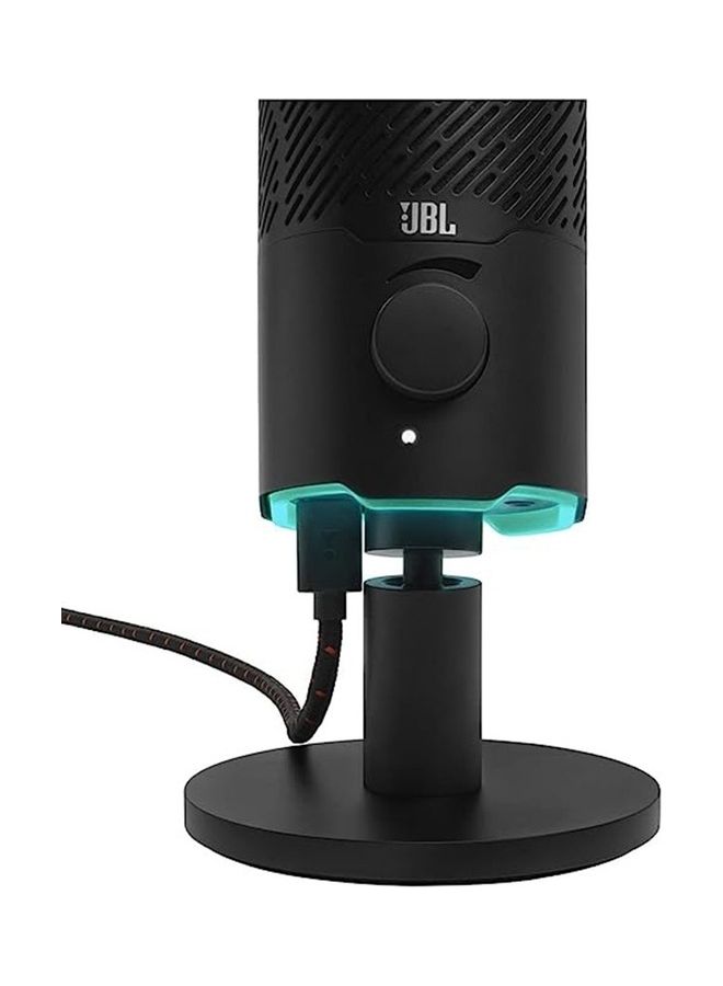 JBL - Quantum Stream Dual Pattern Premium USB Microphone For Streaming, Recording And Gaming 50036388948 Black - Image 1
