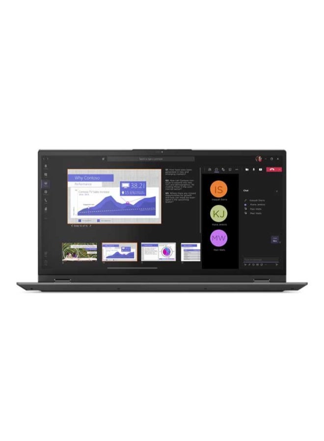 Lenovo - ThinkBook Plus G3 IAP Touch Laptop With 17.3-inch 4K (3072x1440) Display ,Core i7-12700H Processor/32GB RAM DDR4/1TB SSD M.2 NVME/Windows 11 Pro/Intel Iris Xe Graphics/ English/Arabic Storm Grey - Image 1