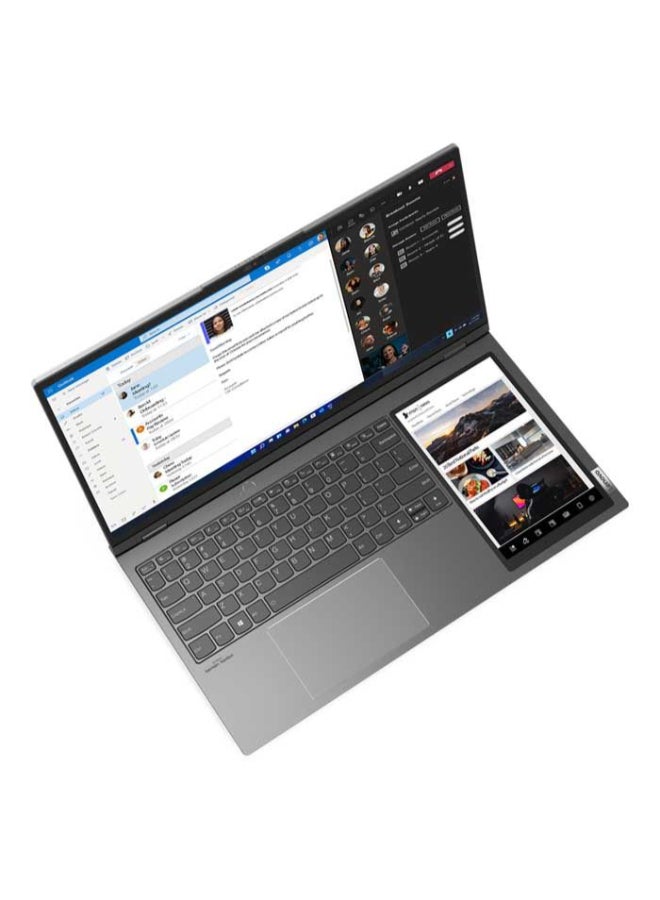 Lenovo - ThinkBook Plus G3 IAP Touch Laptop With 17.3-inch 4K (3072x1440) Display ,Core i7-12700H Processor/32GB RAM DDR4/1TB SSD M.2 NVME/Windows 11 Pro/Intel Iris Xe Graphics/ English/Arabic Storm Grey - Image 1