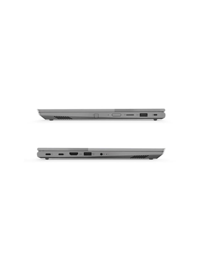 لينوفو - ThinkBook 14s Yoga-IRU Laptop With 14-inch FHD (1920x1080) Display ,Core i7-1355U Processor/16GB RAM DDR4/512GB SSD M.2/Windows 11 Pro/Integrated Intel Iris Xe/ English/Arabic Mineral Grey - Image 1