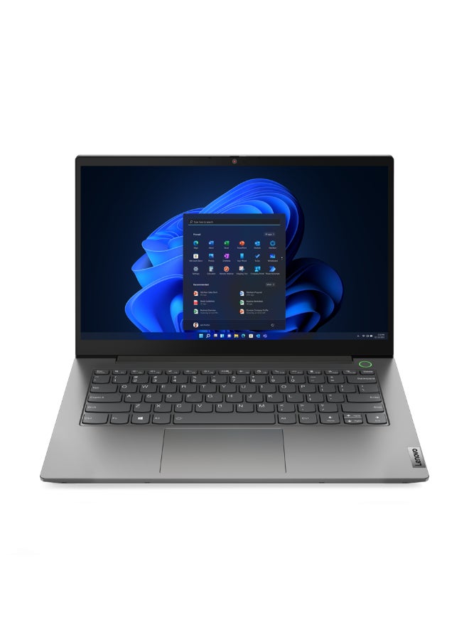Lenovo ThinkBook 14 G4 IAP TB Laptop With 14-inch FHD (1920x1080) Display ,Core i5-1235U Processor/8GB RAM DDR4/512GB SSD M.2/Windows 11 Pro/Integrated Intel Xe Graphics/ English/Arabic Mineral Grey - Image 1