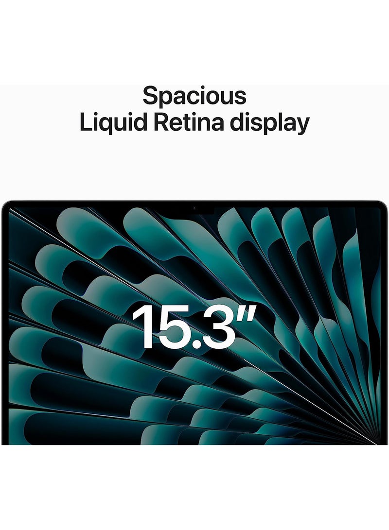 Apple - MacBook Air MQKT3 15-Inch Display, Apple M2 Chip with 8-Core CPU And 10-Core GPU, 512GB SSD,English Keyboard(International Version) Silver - Image 1