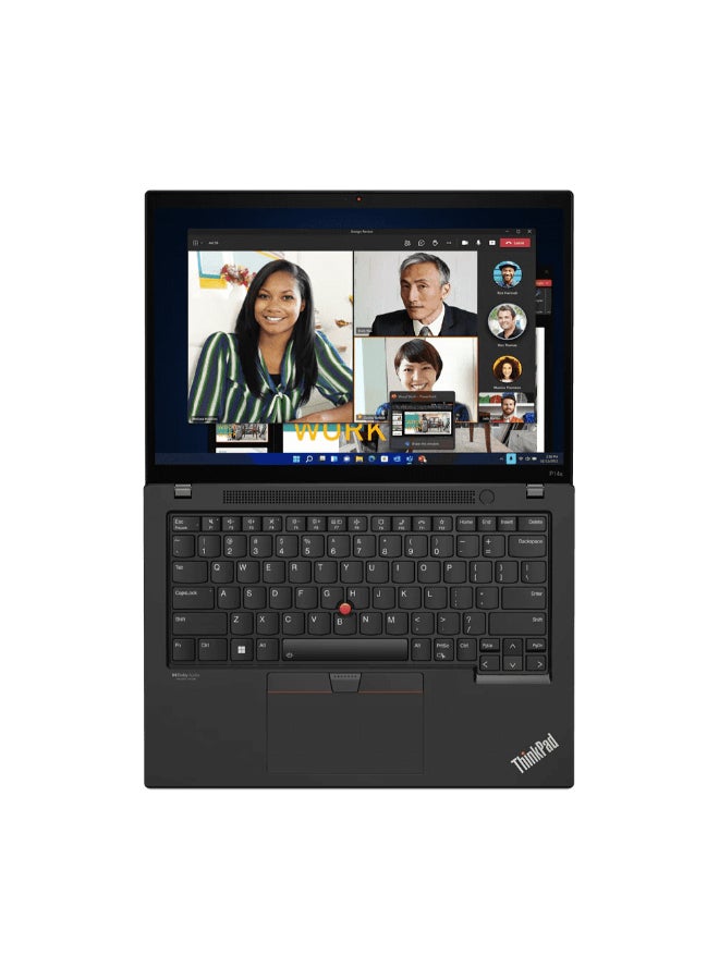 Lenovo - ThinkPad P14s Gen 3 Laptop With 14-inch FHD (1920x1080) Display ,Core i7-1260P Processor/16GB RAM DDR4/512GB SSD M.2/Windows 11 Pro/Integrated Intel Xe Graphics/ English/Arabic Black - Image 1