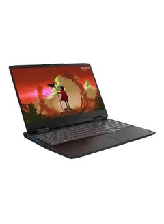 IdeaPad Gaming 3 Laptop With 15.6-inch Full HD IPS Display, Core i7-12650H Processor/16GB RAM/512GB SSD M.2/DOS(Without Windows)/4GB NVIDIA GeForce RTX 3050 Graphics English/Arabic Onyx Grey