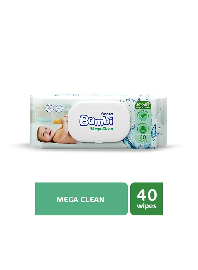 Baby Wet Wipes Mega Clean 40 Wipes - v1687148911/N21132006A_3