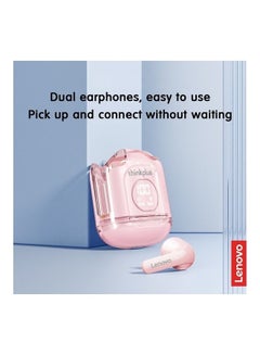 Lenovo Thinkplus XT65 Earphones TWS Wireless Bluetooth Earbuds Bass Touch Control Stereo Noise Reduction Long Standby Green  - Image 3