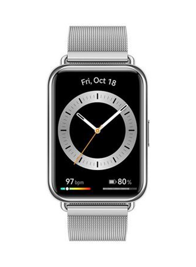 HUAWEI Fit 2 Elegant Edition Smart Watch With Fitness Tracker Silver - Image 1