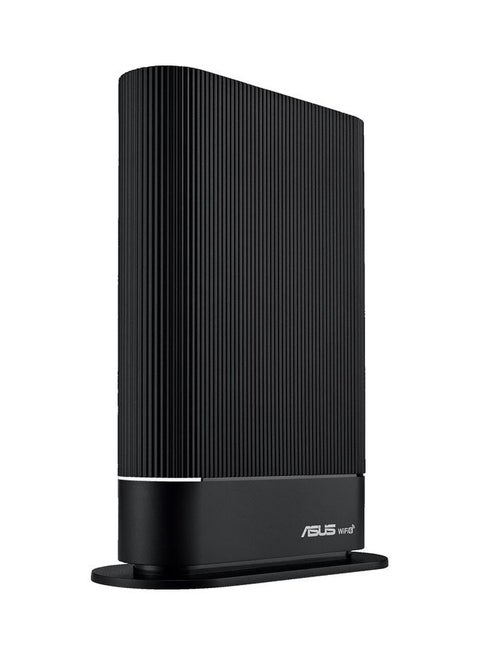RT-AX59U (AX4200) Dual Band WiFi 6 Extendable Router, Subscription-free Network Security, Instant Guard, Advanced Parental Controls, Built-in VPN, AiMesh Compatible, Smart Home, SMB, Wall Mount Black