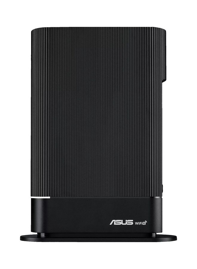 ASUS - RT-AX59U (AX4200) Dual Band WiFi 6 Extendable Router, Subscription-free Network Security, Instant Guard, Advanced Parental Controls, Built-in VPN, AiMesh Compatible, Smart Home, SMB, Wall Mount Black - Image 1
