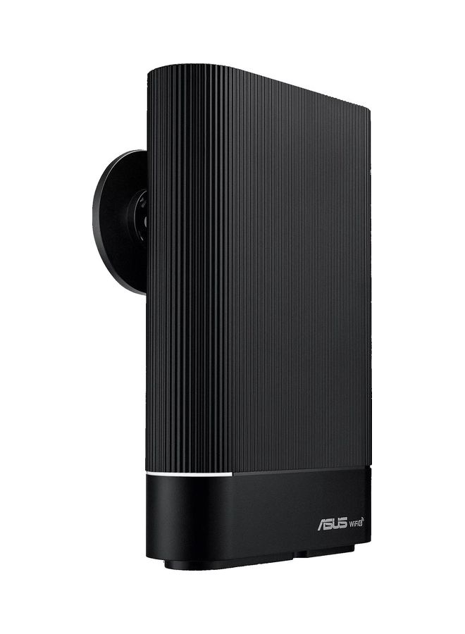 ASUS - RT-AX59U (AX4200) Dual Band WiFi 6 Extendable Router, Subscription-free Network Security, Instant Guard, Advanced Parental Controls, Built-in VPN, AiMesh Compatible, Smart Home, SMB, Wall Mount Black - Image 1