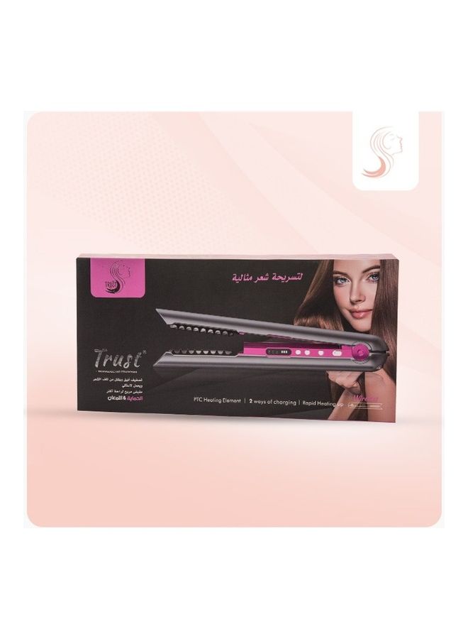 Trust - Cordless Hair Straightener With Charging Base - Temperature Up To 480 Fahrenheit - Image 1