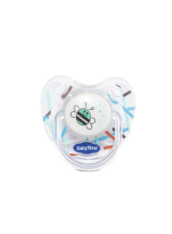 Silicone Orth Patterned Soother With acover