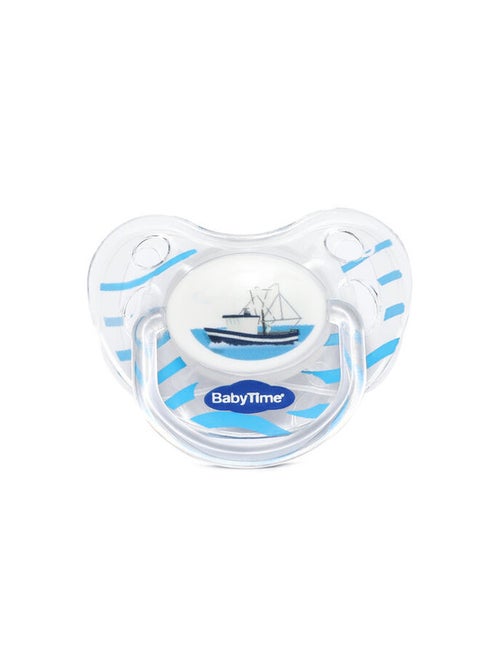 Silicone Orth Patterned Soother With acover